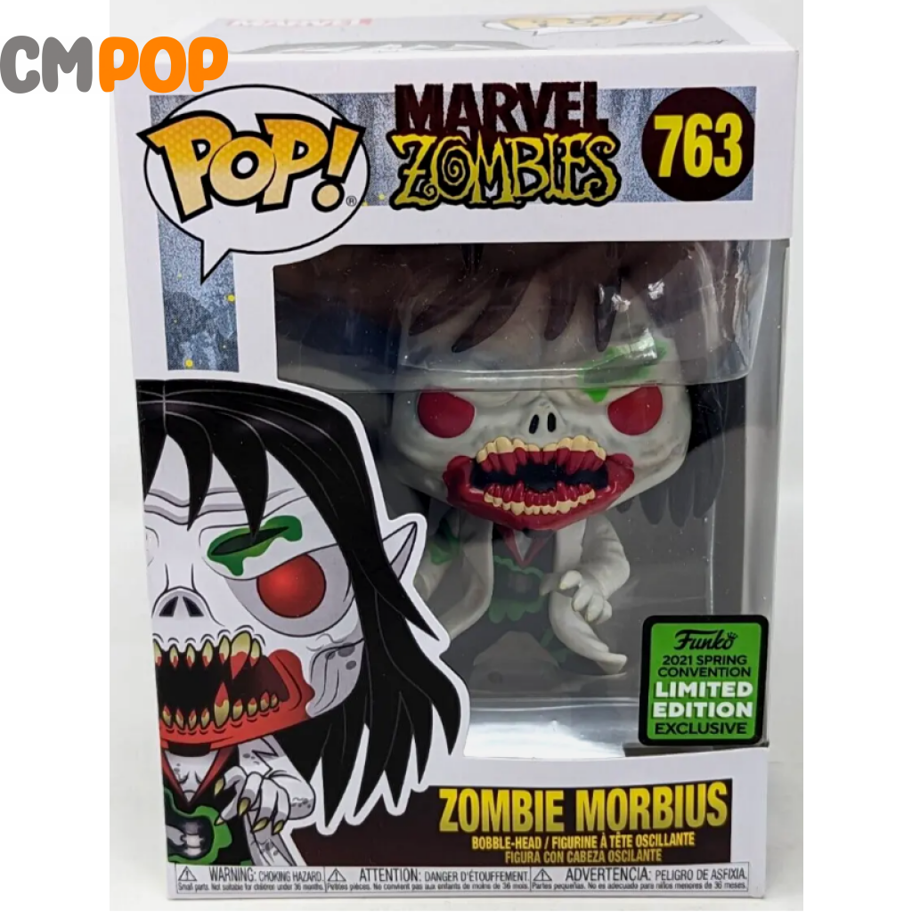 Zombie Morbius - #763 Funko Pop! Marvel 2021 Spring Convention Exclusive Pop