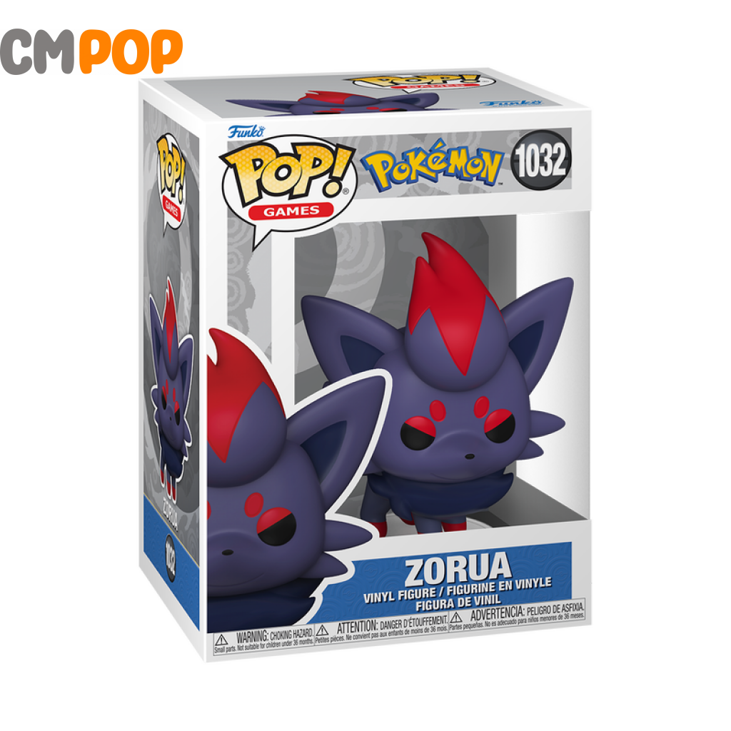 Zorua - #1032 Funko Pop! Games Pokémon Pop