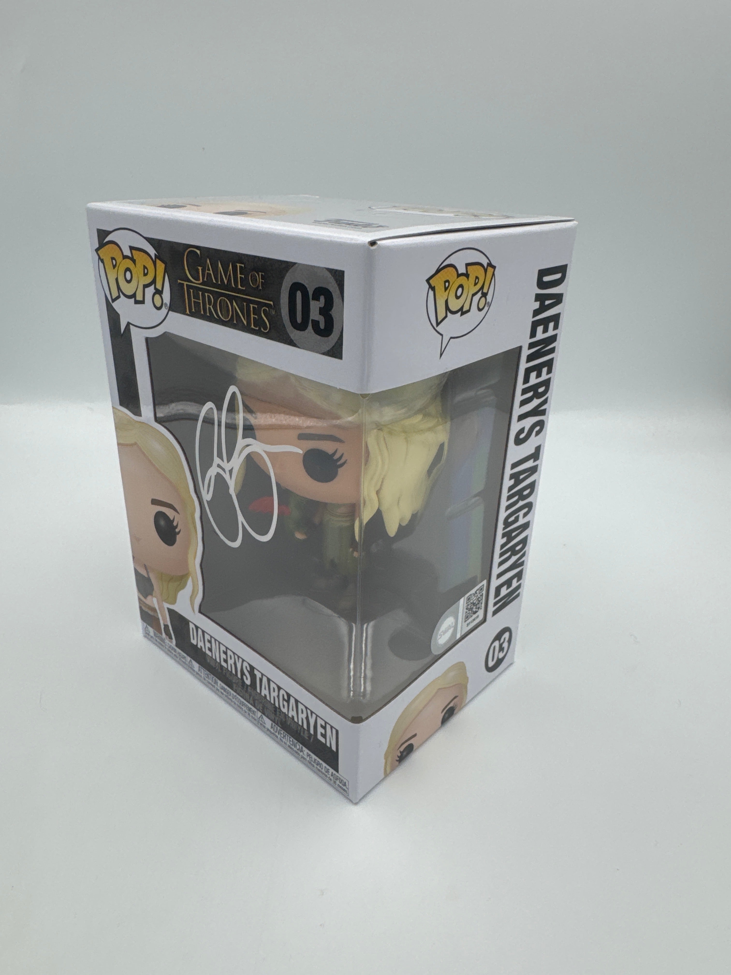 Daenerys Targaryen - #03 - Funko Pop! - Game Of Thrones - Signed By Emilia Clarke - Certified by SWAU