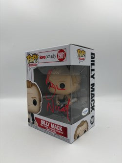 Billy Mack - #1901 -  Love Actually - Signed By Bill Nighy - Autographcoa Certified Funko Pop!