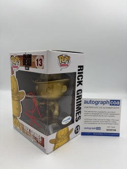 Rick Grimes - #13 - The Walking Dead - Television -Signed By Andrew Lincoln  - Certified By Autographcoa