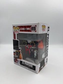 El Profesor- #915 - Funko Pop! - Television - La Casa de Papel  - Signed By Alvaro Morte - Certified Pop