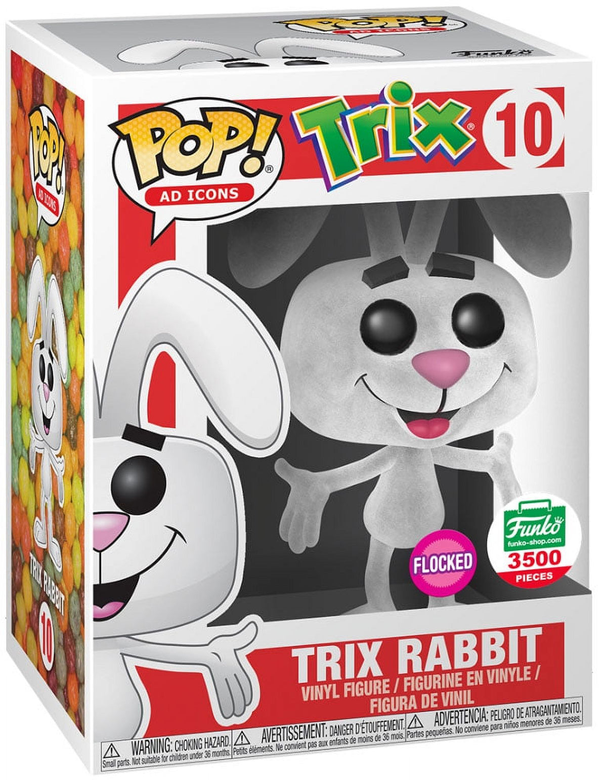 Trix Rabbit - #10 - Funko POP! - Flocked - 3500pcs Funko Exclusive