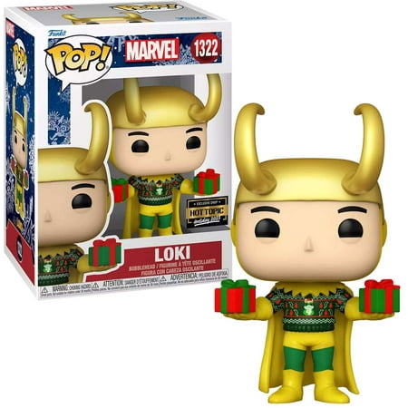 Marvel Loki Bobble Head - #1322 - Funko POP! Hot Topic Holiday 2023