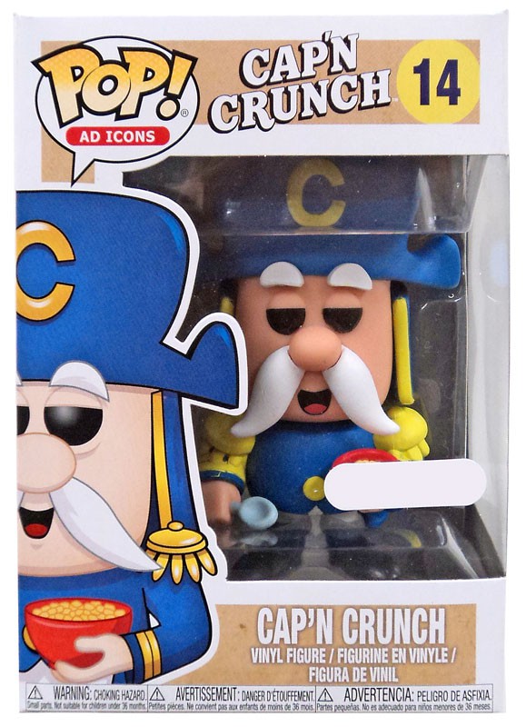 Quaker Oats Ad Icons Cap N Crunch - #14 - Funko POP! Target Exclusive