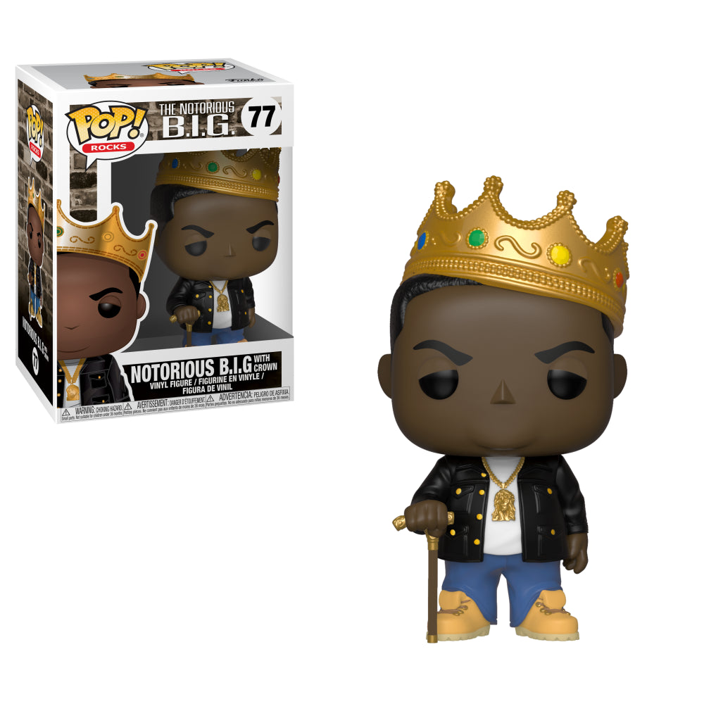 Funko Notorious B.I.G With Crown - #77- Funko POP!
