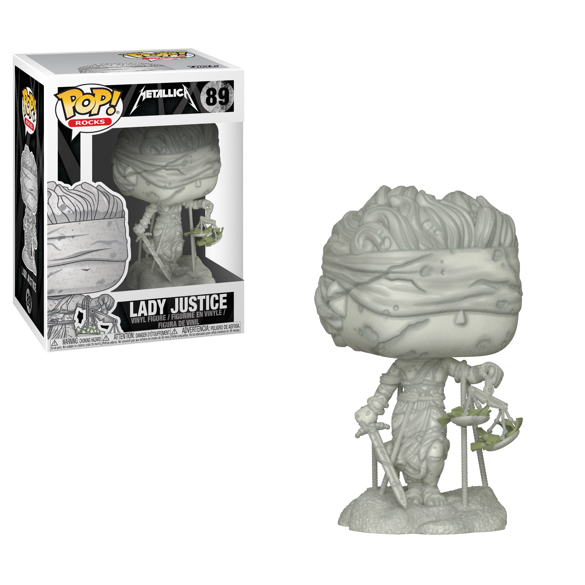 Funko Rocks: Metallica - Lady Justice - #89 - Funko Pop!