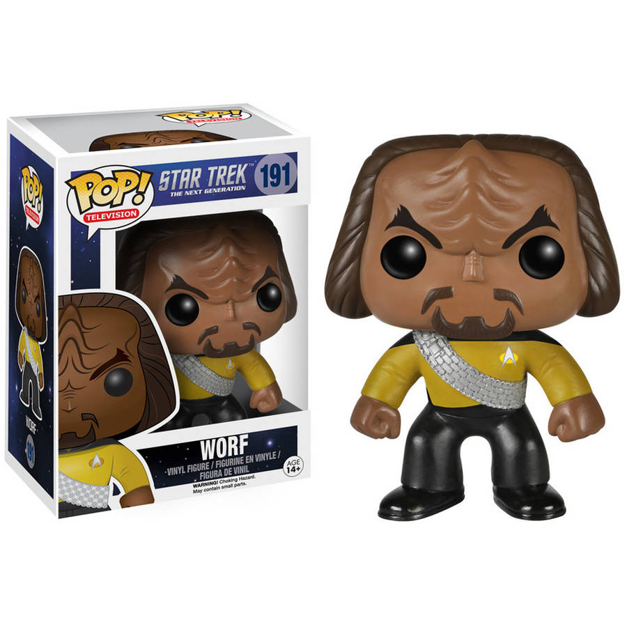 Pop! Vinyl TV: Star Trek The Next Generation - Worf - #191 - Funko POP!