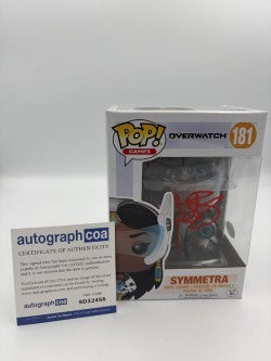 Symmetra - #181 - Funko Pop! - Game - Overwatch - Signed by Anjali Bhimani  - Certified Autographcoa