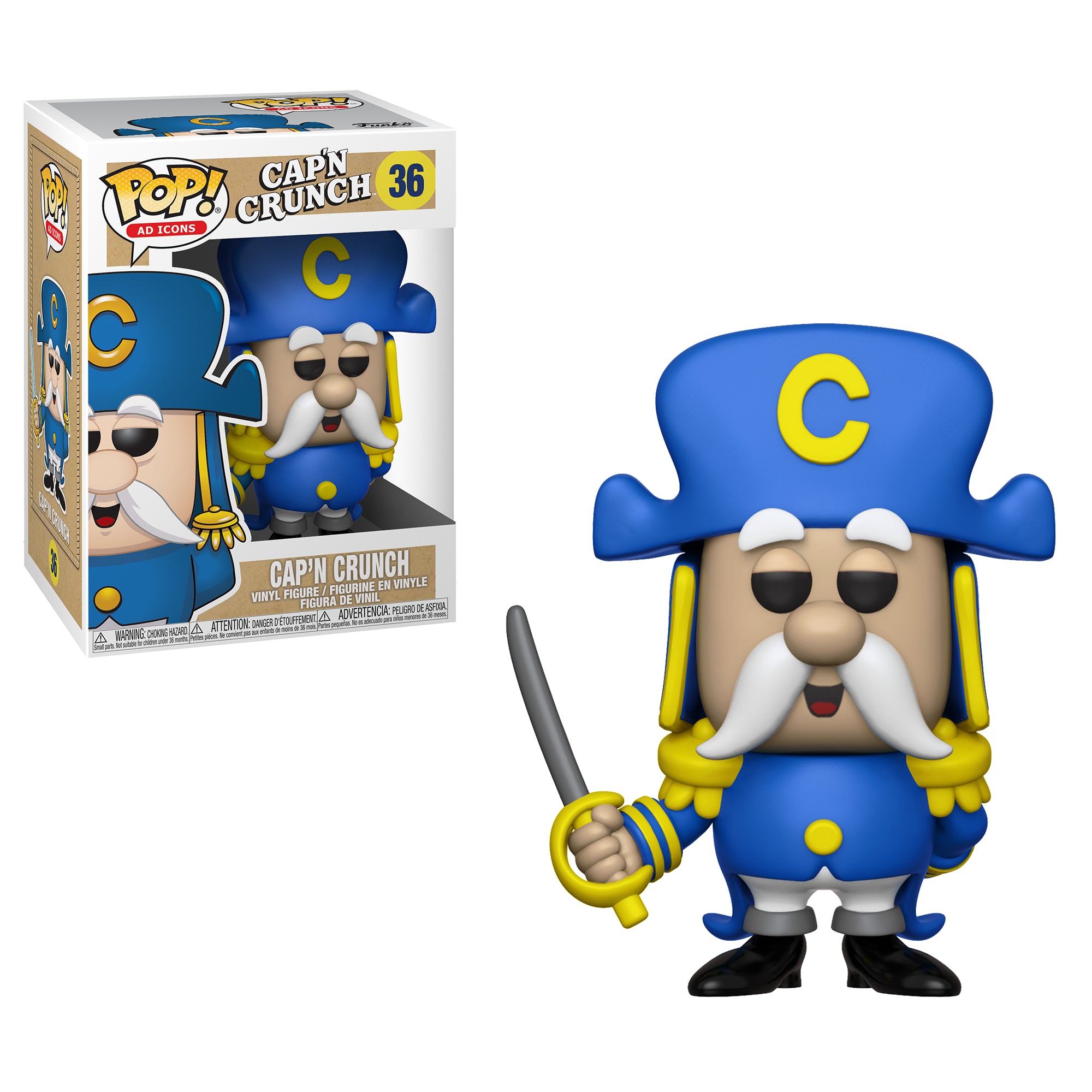 Cap N Crunch W/ Sword - #36 - Funko