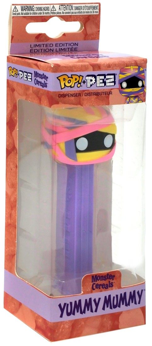 Pez Monster Cereals Yummy Mummy Candy & Dispenser - # - Funko POP! GameStop Exclusive