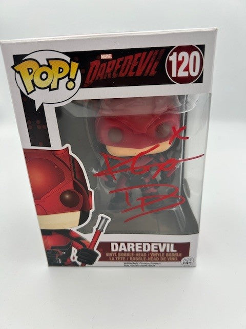 Daredevil - #120 - Funko Pop! - Marvel - Signed By Charlie Cox