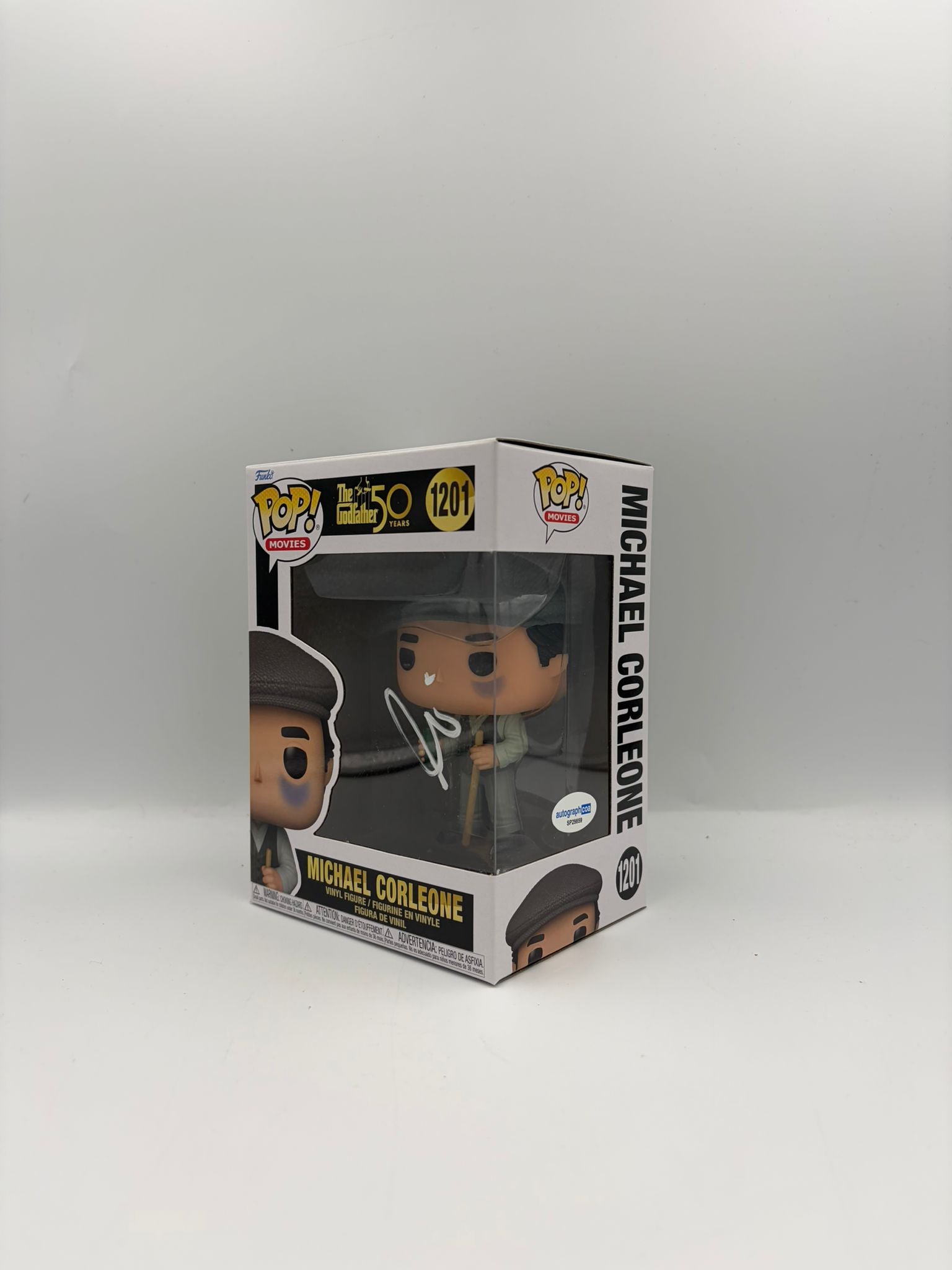 Michael Corleone - #1201 - The Godfather 50 Years - Signed By 	Al Pacino - Autographcoa Certified Funko Pop!