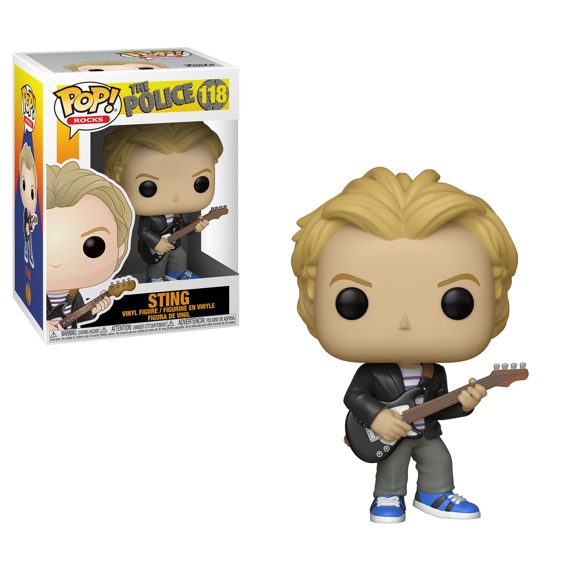 Police Rocks - The Police - Sting - #118 - Funko POP!
