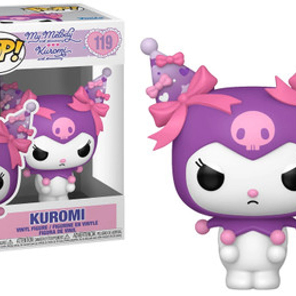 Kuromi 20Th Anniversary Grumpy Kuromi - #119 - Funko POP!