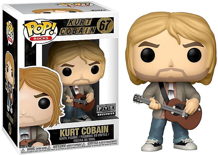 Funko 67 Kurt Cobain (Unplugged) - #67 - FYE Exclusive - Funko Pop!