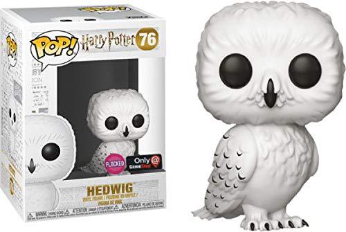 Pop! Vinyl Harry Potter Hedwig Figure - #76 - Funko POP! Flocked - Gamestop Exclusive