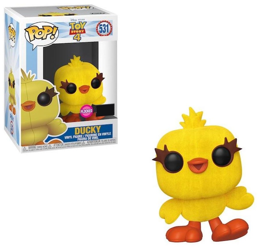 Disney Toy Story 4 Ducky Flocked - #531 - Funko POP! FYE exclusive