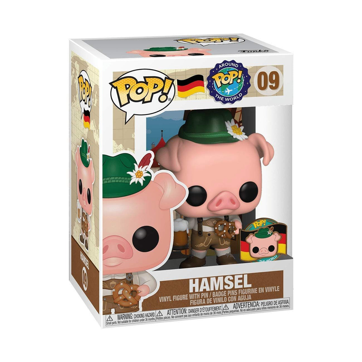 Funko Around The World Germany Hamsel - #09 - Funko POP! Exclusive