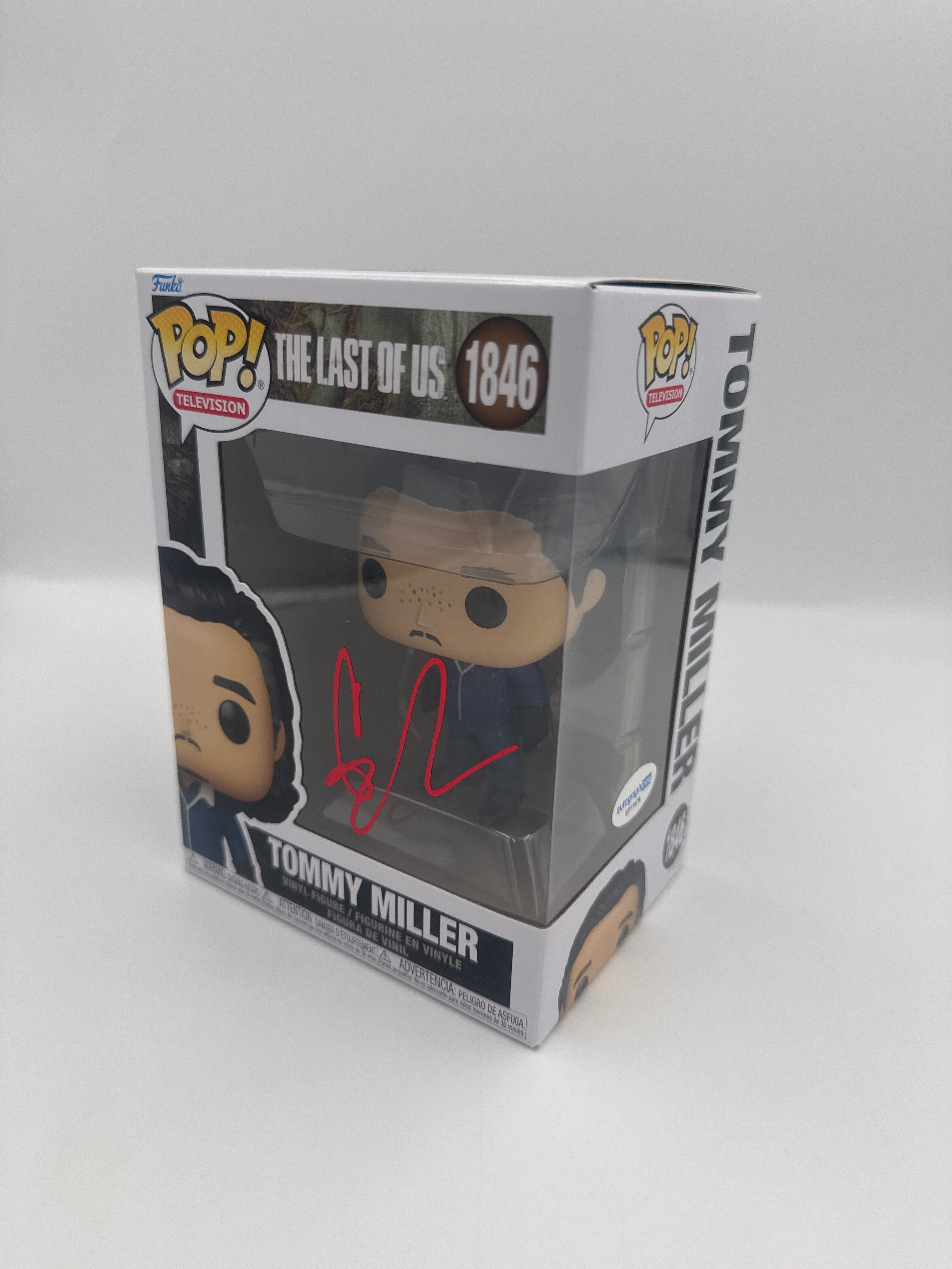 Tommy Miller - #1846 - Funko Pop! - Games - PlayStation Exclusive - The Last Of Us - Signed By Gabriel Luna