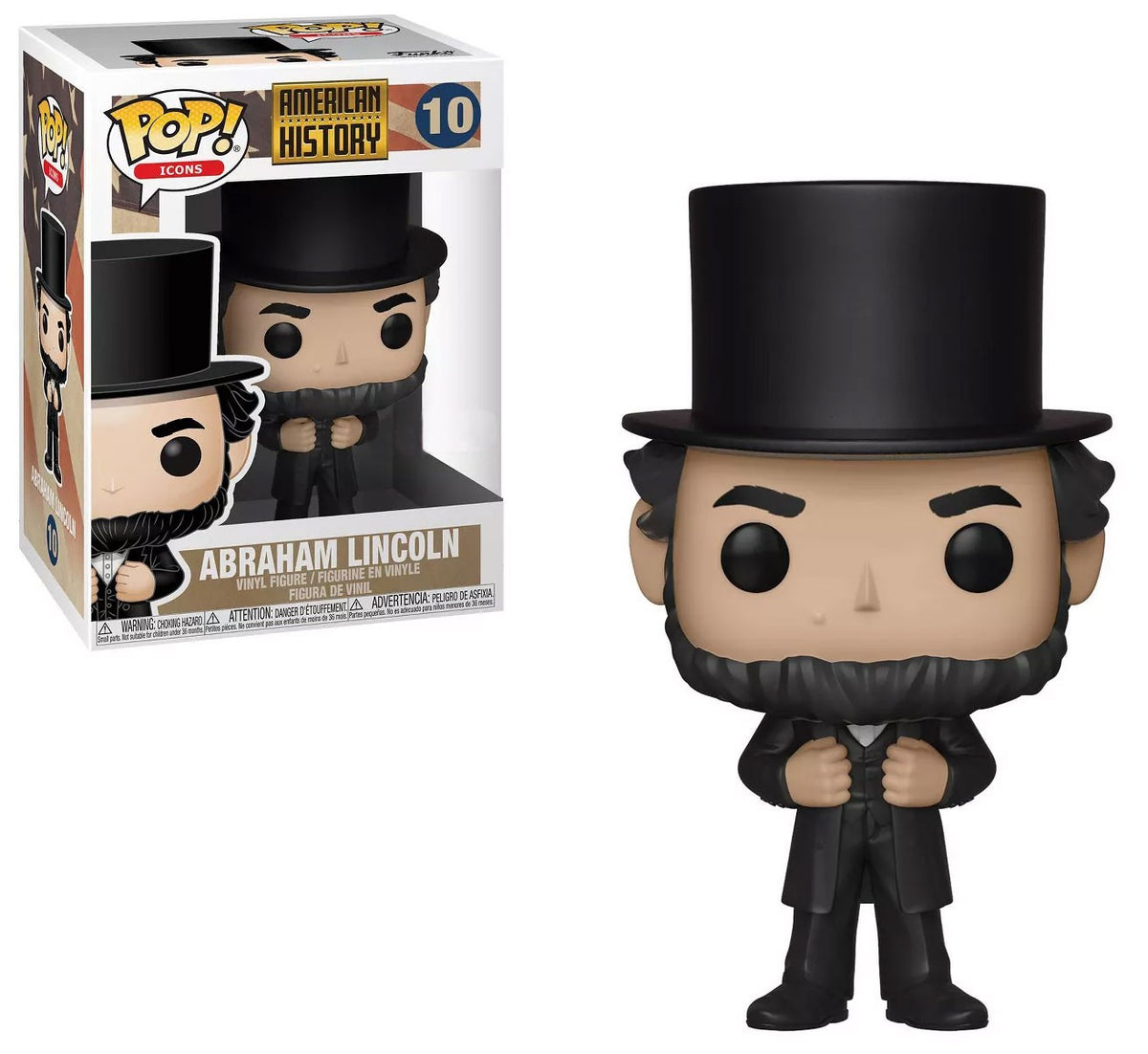 Icons American History Abraham Lincoln - #10 - Funko POP! Target Exclusive