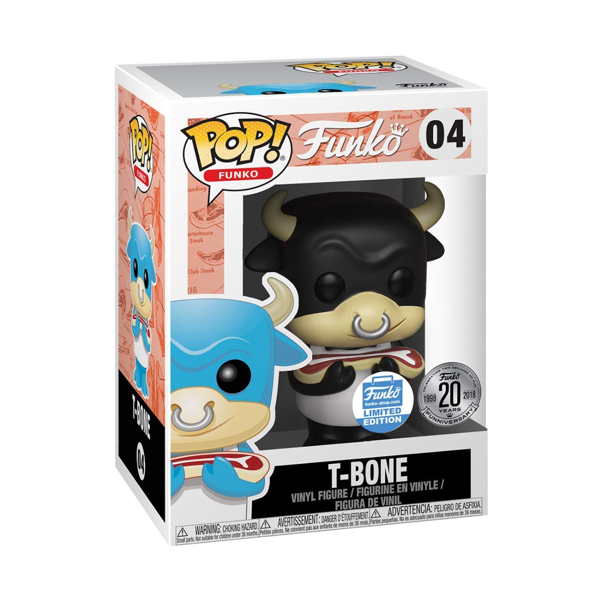 #04 T-Bone Black Limited Edition 20 Year Anniversary - Funko POP!