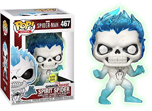 Spider-Man Spirit Spider Glow In The Dark Collectible Figure Multicolor - Funko POP! walgreen #467