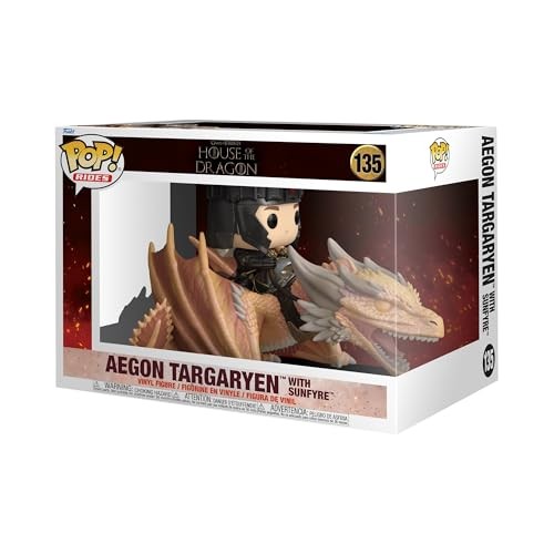House Of The Dragon Aegon Targaryen With Sunfyre - #135- Funko Pop!