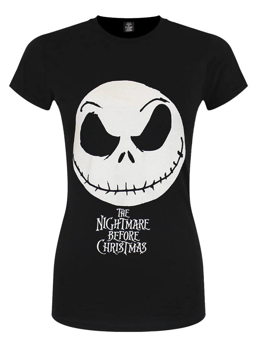 The Nightmare Before Christmas - Jack Face & Logo - T-shirt