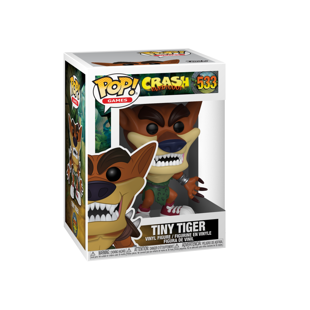 Crash Bandicoot S3 - Tiny Tiger - #533 - Funko POP!
