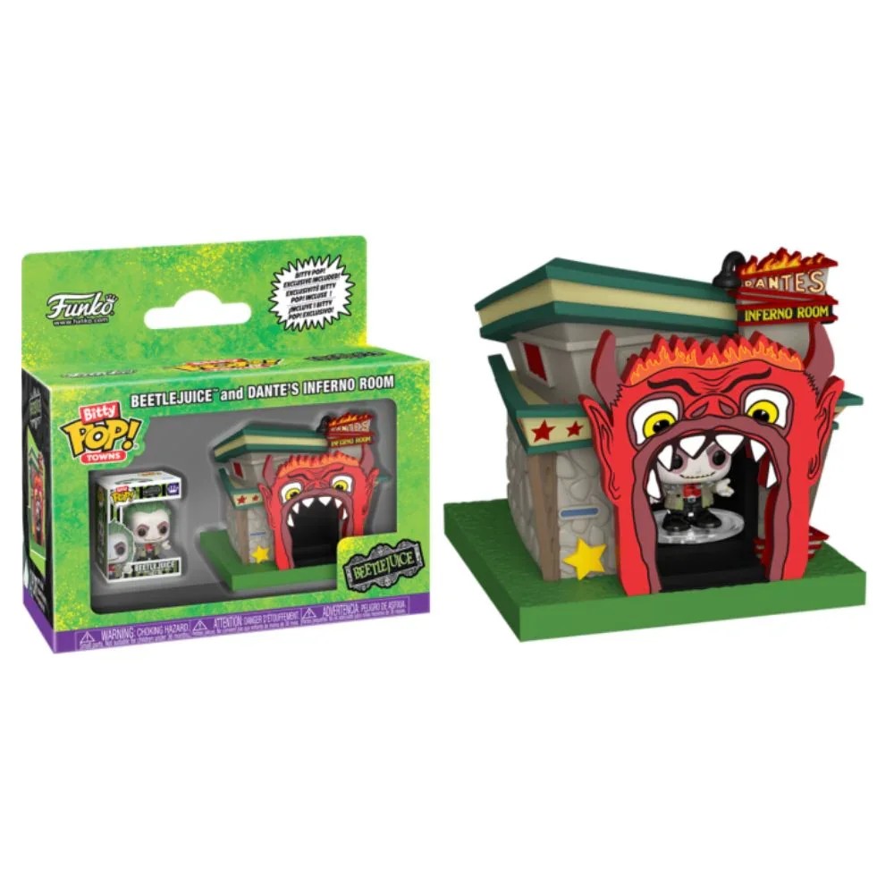 Bitty Town: Beetlejuice And Dantes Infernal Room