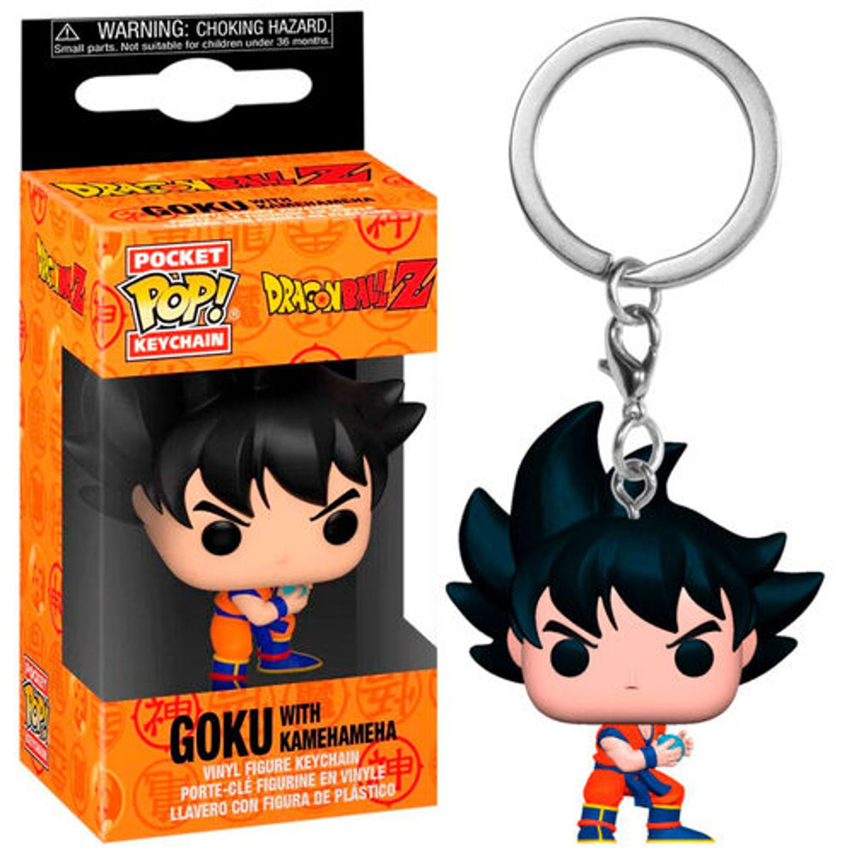 Keychain: Dragon Ball Z- Goku With Kamehameha