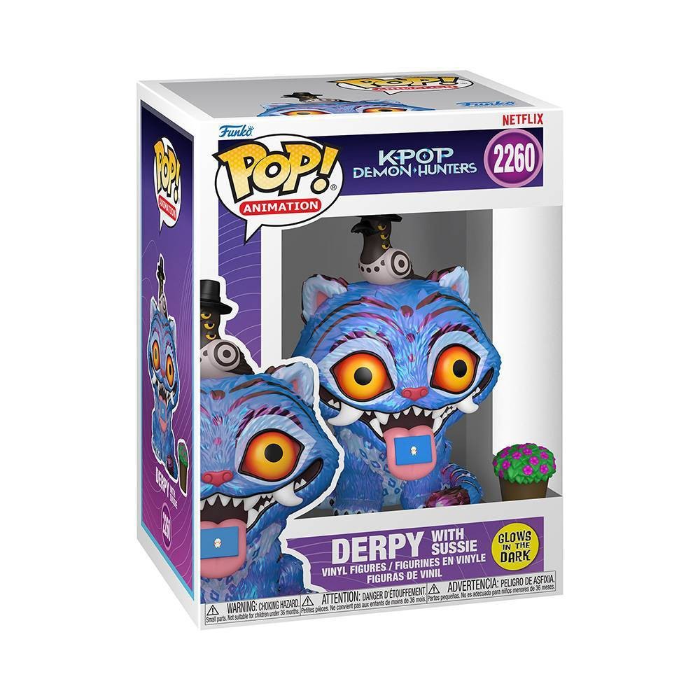 Funko Pop Animation: KPop Demon Hunters - #2260 - Derpy with Sussie (Glow in the Dark) -