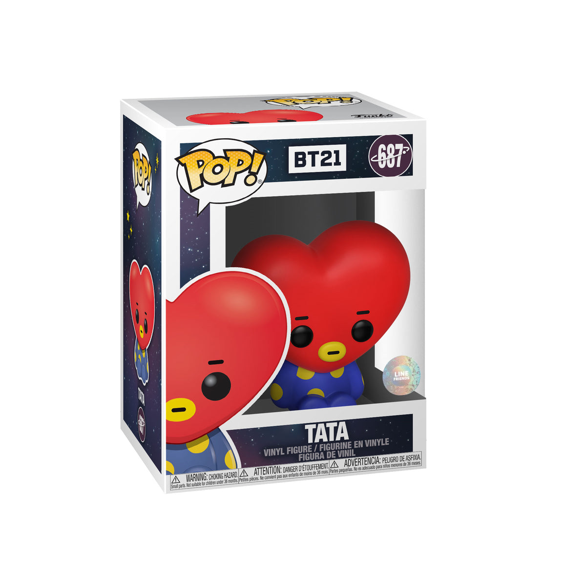 BT21 Tata - #687 - Funko Pop! Animation