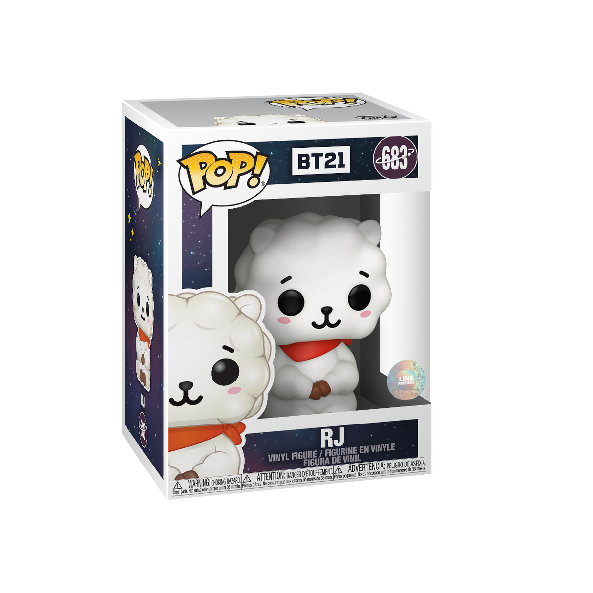 Pop! Vinyl Animation: BT21 - RJ - #683 - Funko Pop!
