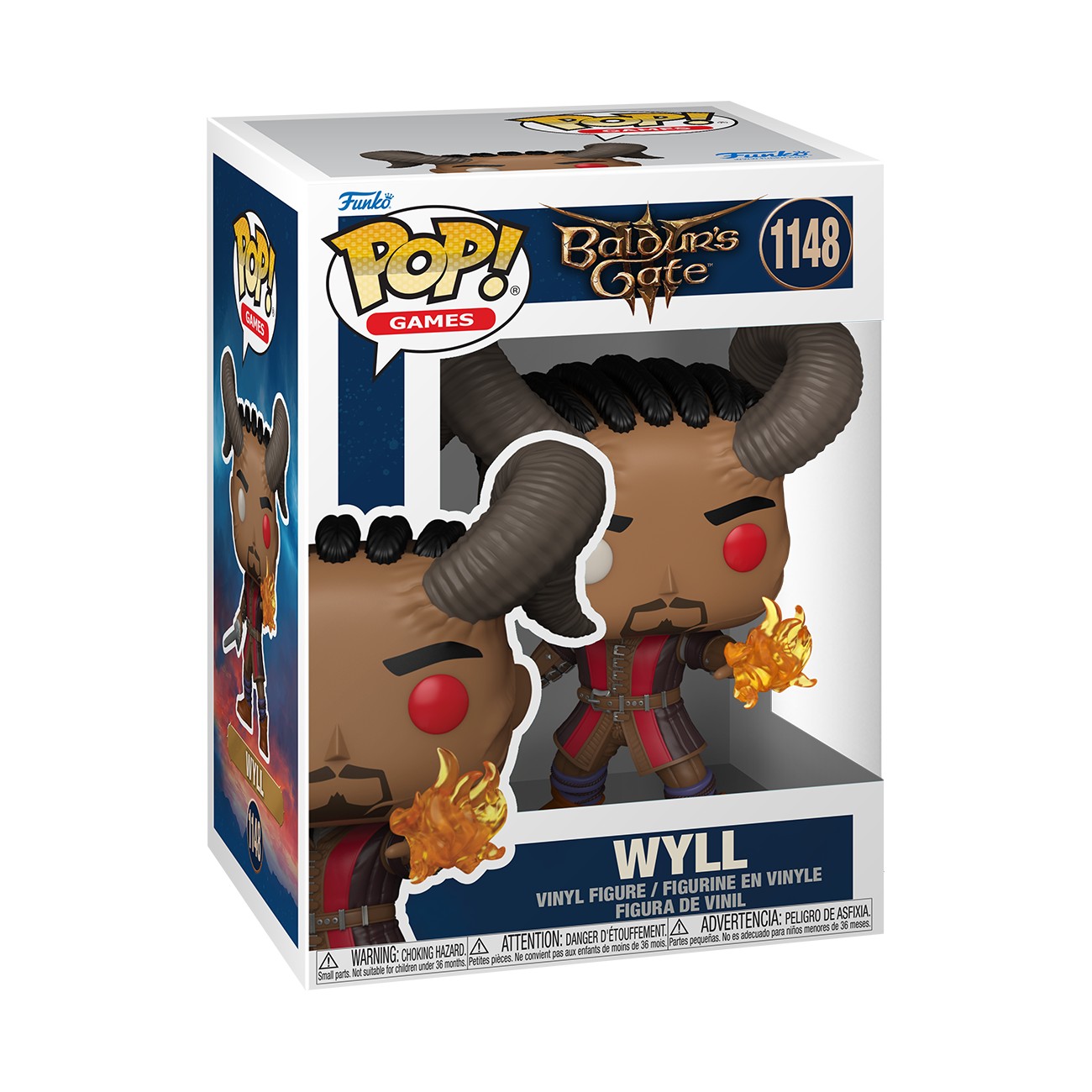 Games BG3 S2- Wyll - #1148 - Funko POP! One Size