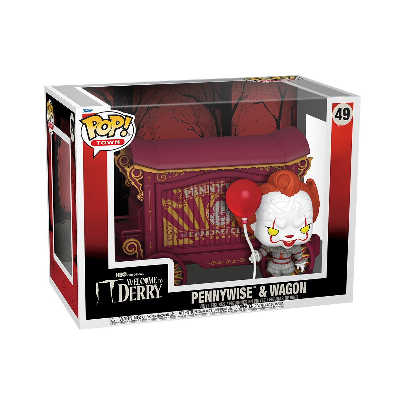 Funko Town: #49 Welcome To Derry - Pennywise & Wagon - # - Funko POP!