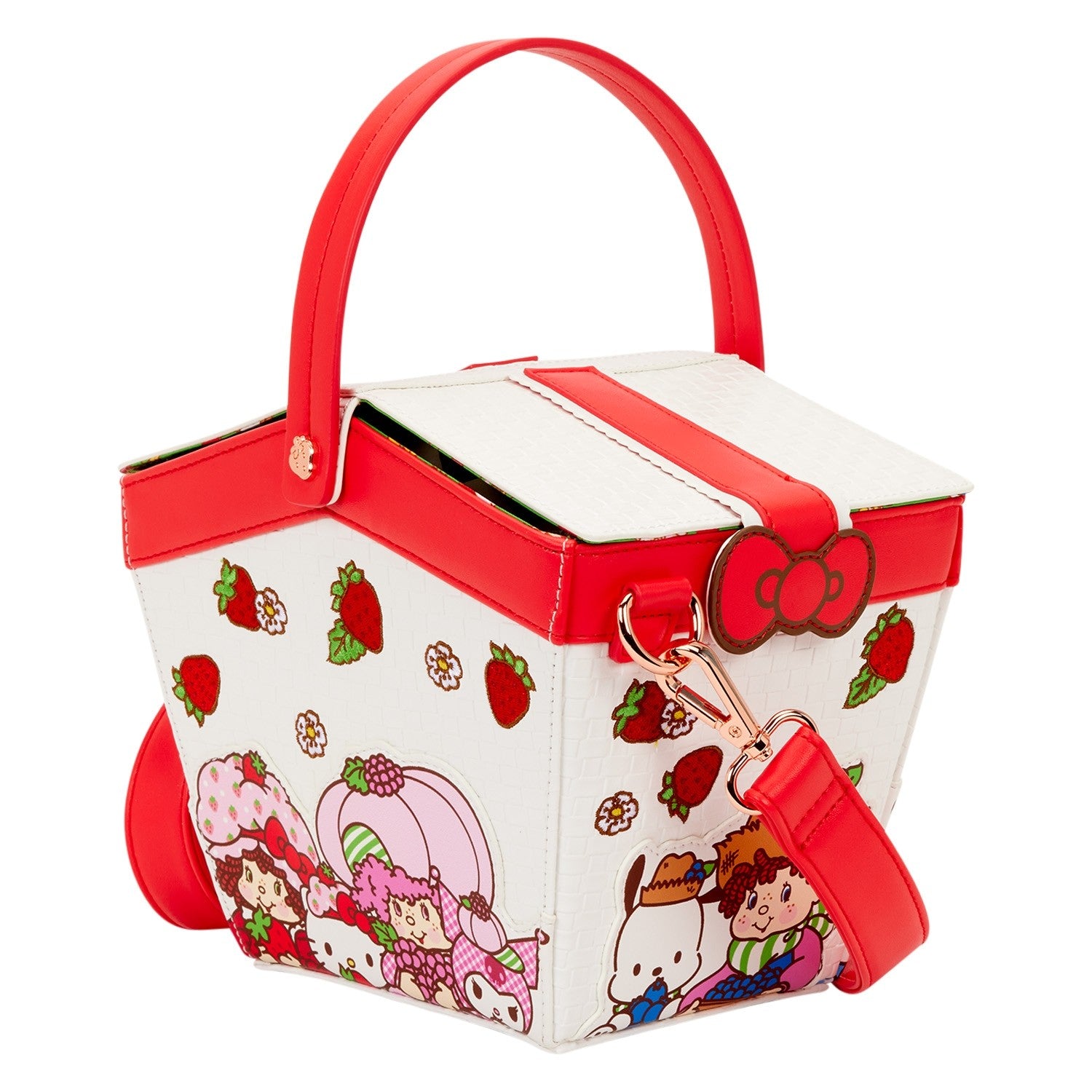 Sanrio X Strawberry Shortcake Figural Crossbody Bag - Loungefly