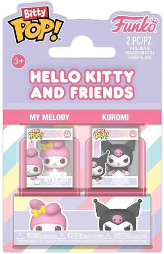 Bitty POP: Sanrio 2-Pack - My Melody & Kuromi