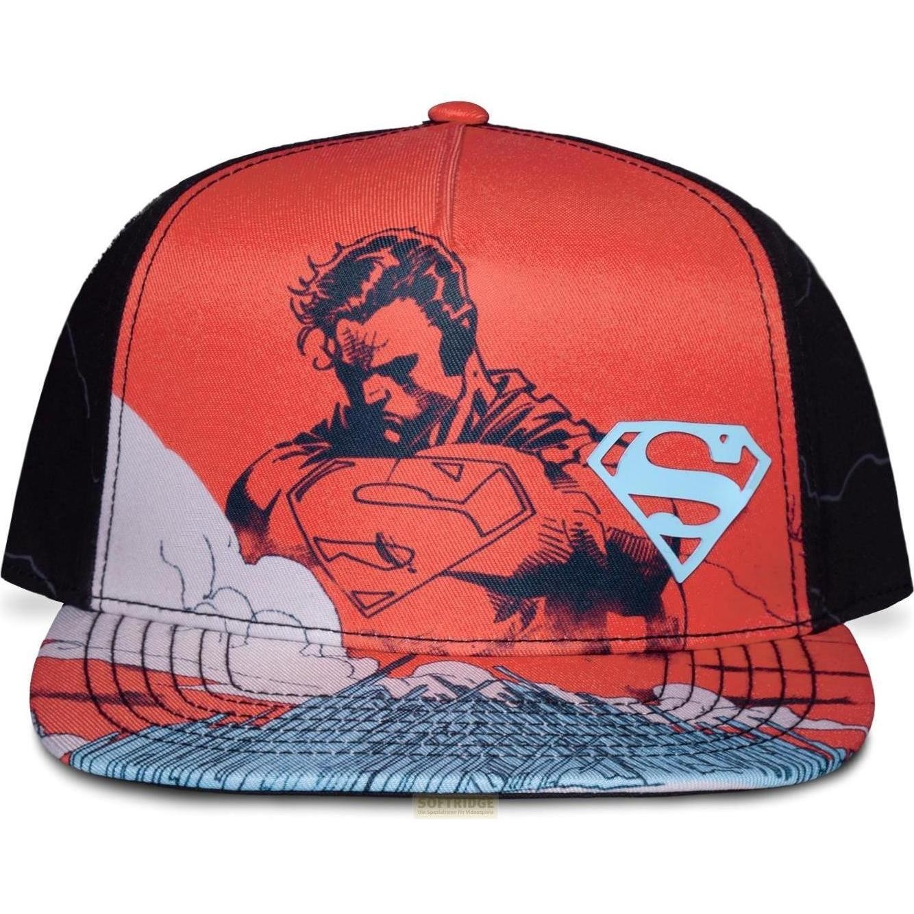 Difuzed Superman Men's TPU AOP Snap Back Cap - # - Funko POP!