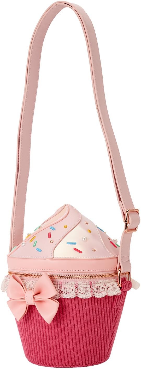Figural Cupcake Crossbody Bag -  Loungefly