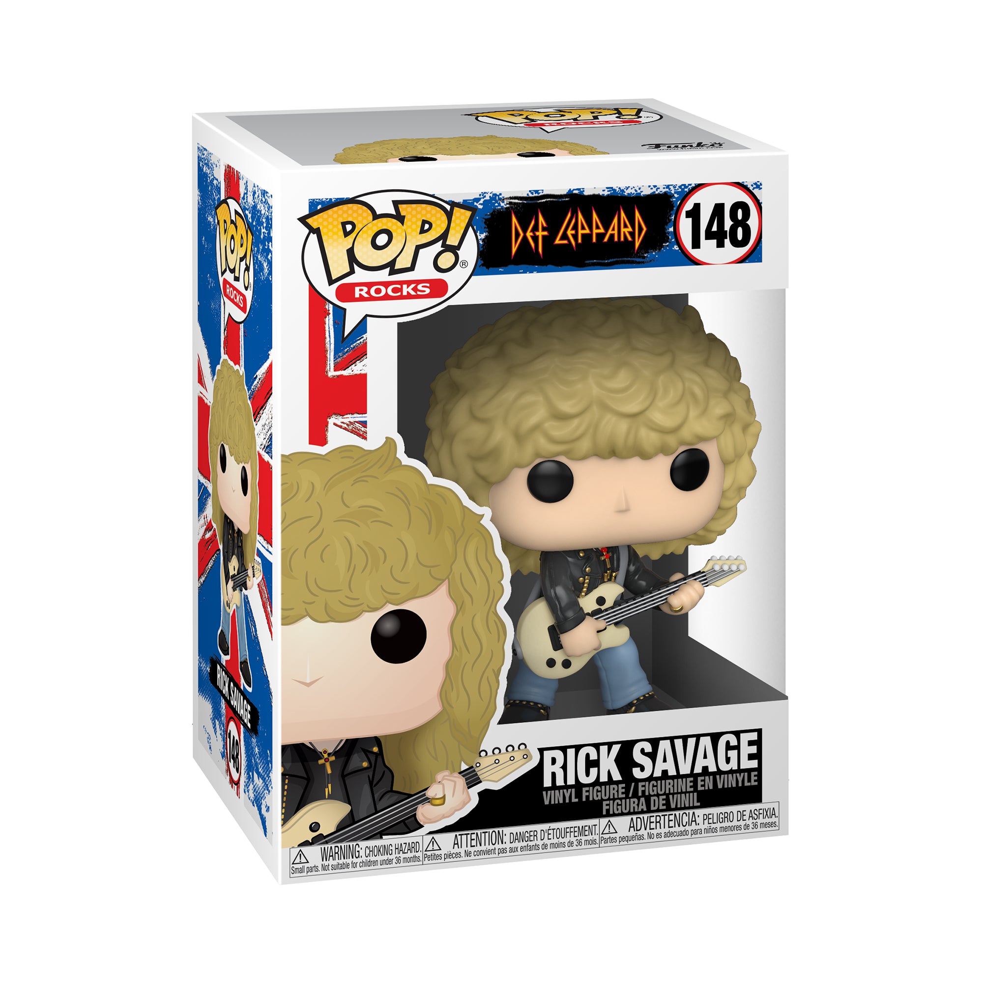Rocks - Def Leppard - Rick Savage - #148 - Funko Pop!