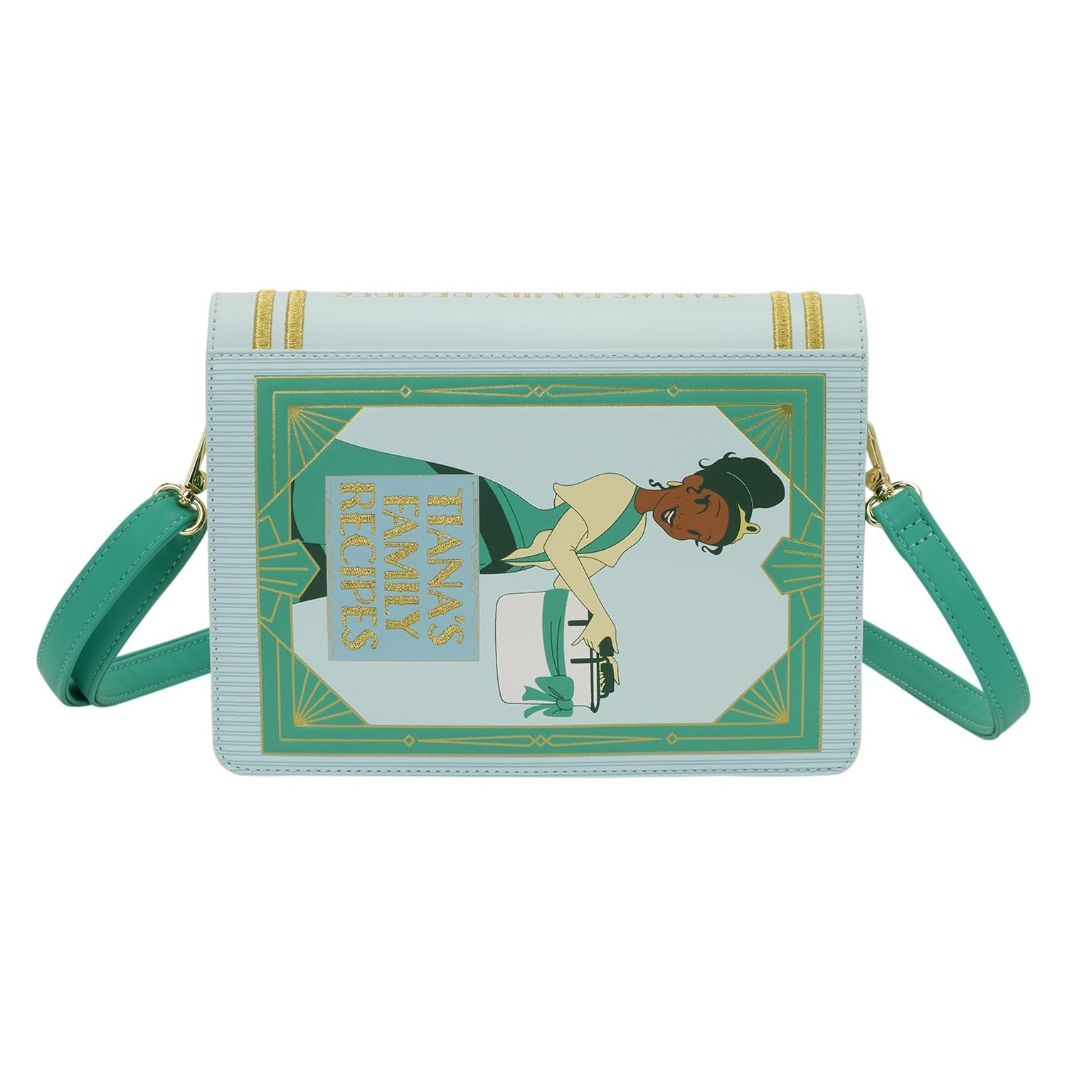 Disney Princess And The Frog Tiana Recipe Book Crossbody Bag -  Loungefly