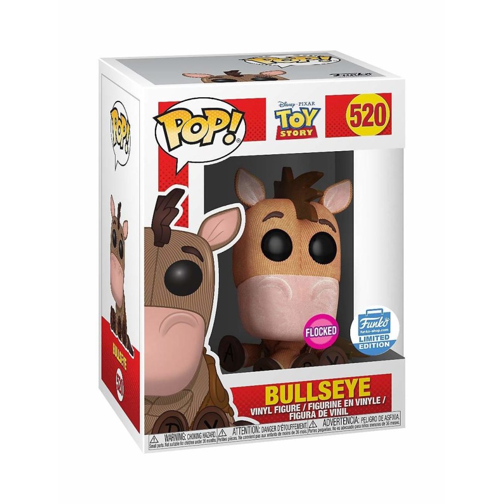 Toy Story 4 Bullseye Flocked Limited Edition - #520  - Funko Pop!