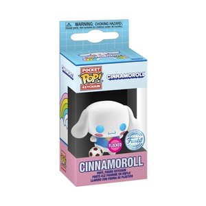 Sanrio Cinnamoroll Keychain With Soccer Ball