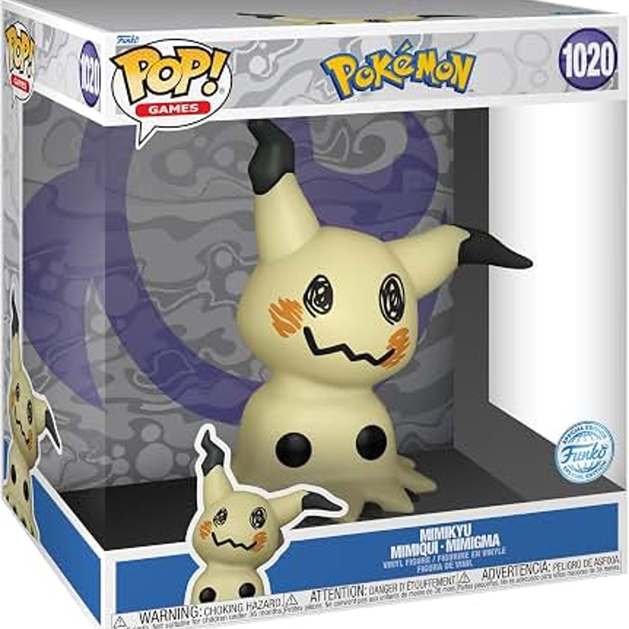 Funko Jumbo: Pokemon - Mimikyu - #1020- Funko POP! - Collectable Figure - Gift Idea
