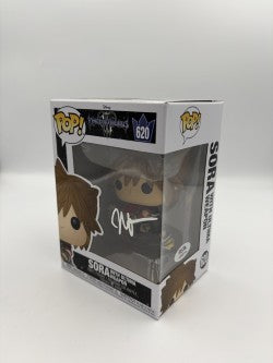 Sora with Ultima Weapon - #620 - Funko Pop! -  Disney - Kingdom Hearts -  Signed By Haley Joel Osment  - Certified by PSA