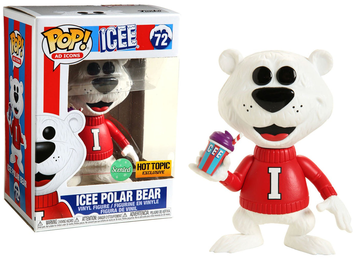Grappig Icee Polar Bear Scented - #72 - Funko POP! HOT TOPIC
