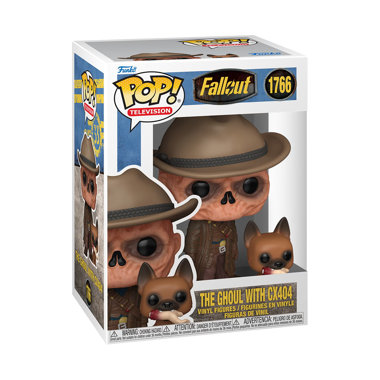 The Ghoul with CX404 - #1766 - Funko Pop! - Pop & Buddy - Fallout