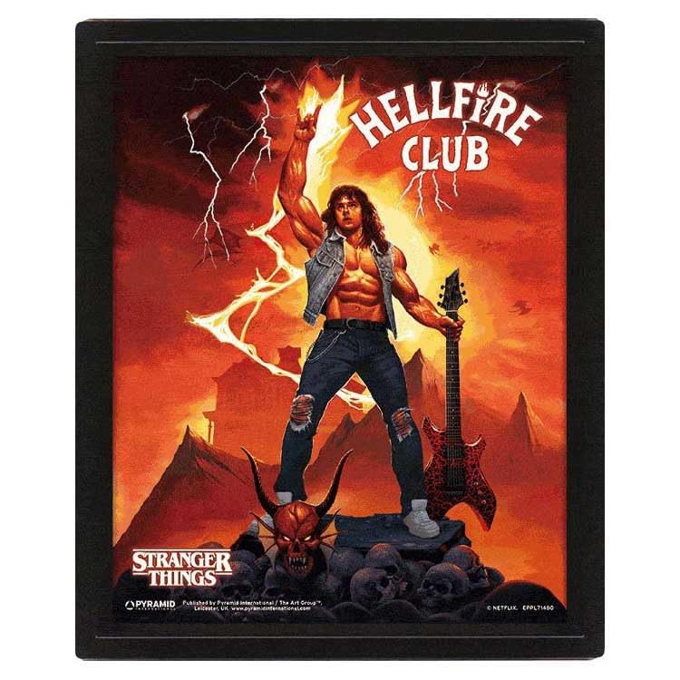 Pyramid International Stranger Things 4 Hellfire Club Poster
